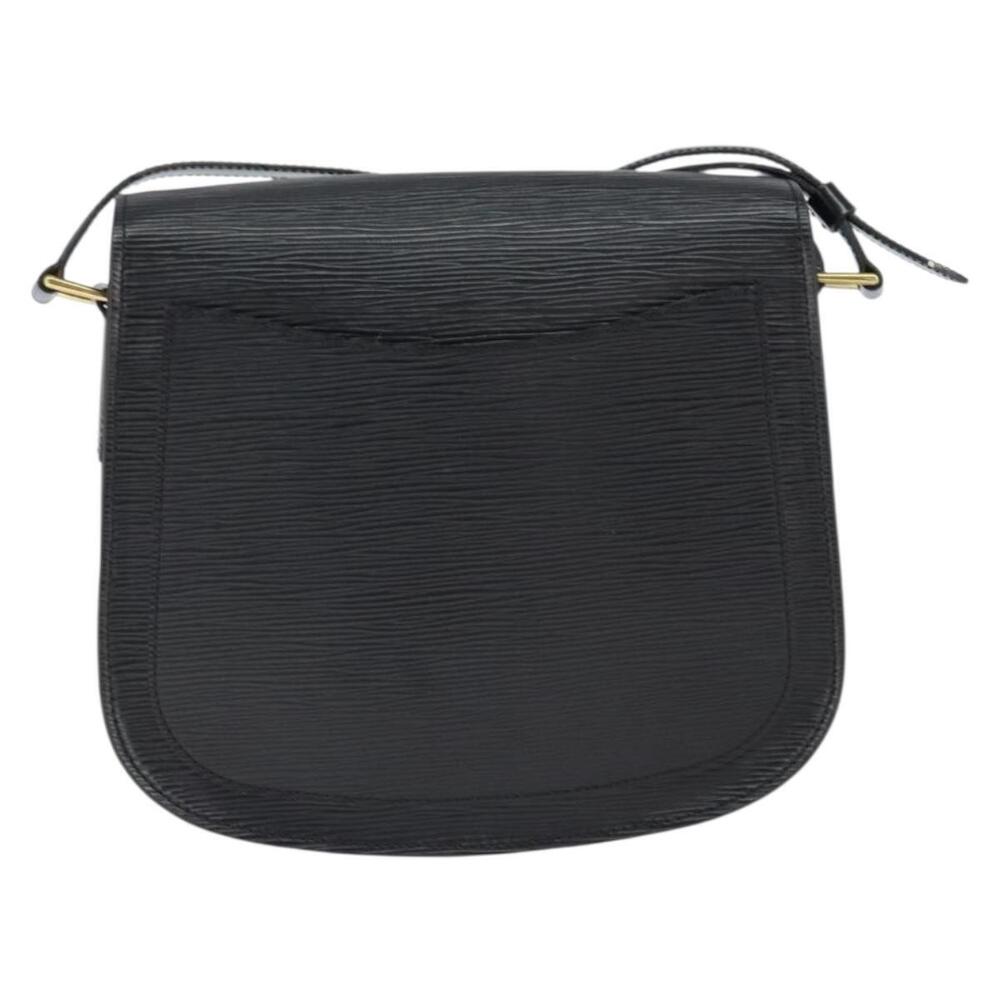 LOUIS VUITTON Epi Saint Cloud GM Shoulder Bag Black Noir M52192 LV Auth 149184 - Picture 2 of 16